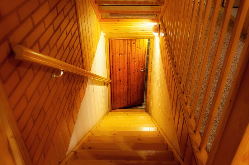 Basement Stairs Painting